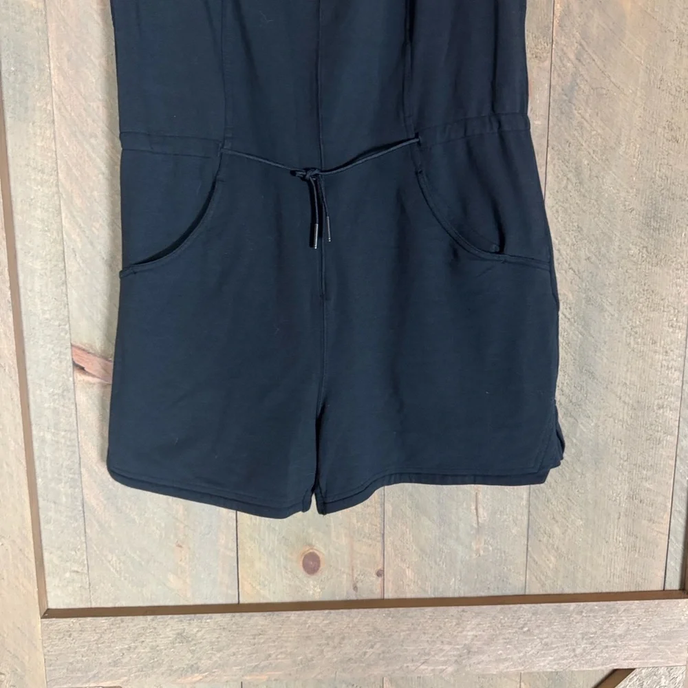 Lululemon Athletica French Terry v-neck romper Black Size 2 - Picture 9 of 15